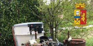 Ha una discarica in giardino, denunciato 60enne