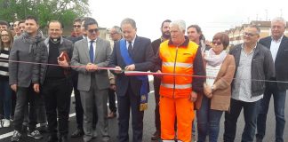 Monte Roberto, inaugurata la rotatoria di Ponte Pio