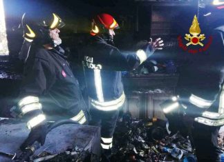 Bombola scoppia per fiamme a Montemarciano, nessun ferito