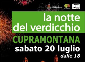 Cupramontana, “La Notte del Verdicchio”: il programma