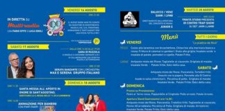 San Severino, Rione di Contro in festa dal 16 al 20 agosto