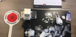 ‘Serviva’ cocaina, denunciato cameriere 50enne di Porto Sant’Elpidio