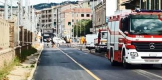 Si rompe il tubo del gas, stop ai treni tra Ancona e Falconara