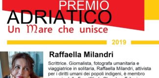 “Premio Adriatico , un mare che unisce 2019” alla Milandri