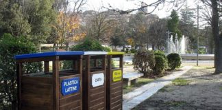 Macerata, nuove postazioni per la raccolta differenziata ai Giardini Diaz