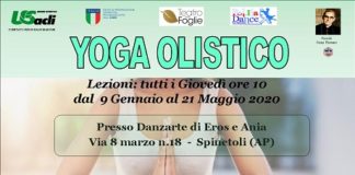 Spinetoli, riparte il corso col metodo yoga olistico
