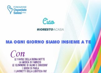 Ancona, operatori e volontari lavorano da casa per stare insieme ai piccoli del Salesi