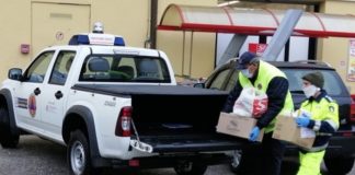 San Severino, volontari della Protezione Civile in aiuto agli anziani