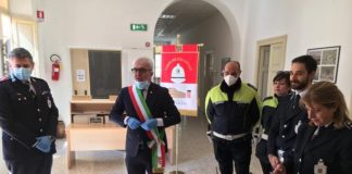 Macerata, gli auguri di Buona Pasqua del sindaco al Comando di Polizia locale