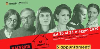 “Macerata racconta at home”, gli appuntamenti dal 20 al 23 maggio