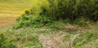 San Severino, rinvenuta bomba da mortaio durante i lavori in un terreno