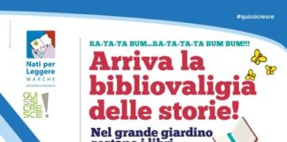Macerata, la Bibliovaligia delle storie arriva ai Giardini Diaz
