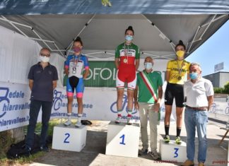 Crono Camerata Picena 18082020 podio donne allieve