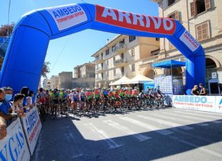 Giro delle Marche in Rosa 06092020 Offida - partenza gara junior