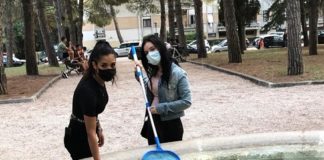 pulizia fontana jesi