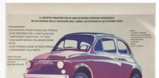 San Severino, il Gruppo Amatori 500 organizza raduno ed escursione
