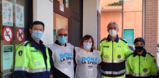 San Severino, volontari Protezione Civile impegnati nella campagna “Dona la spesa”
