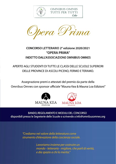 Locandina Opera Prima 2020