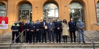 Macerata, la Polizia locale saluta il questore Antonio Pignataro