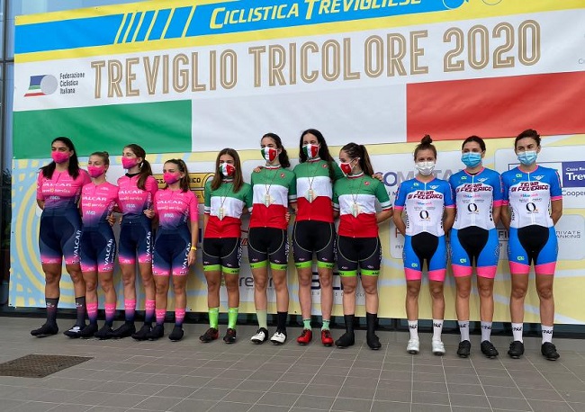 Team Di Federico terzo posto tricolore crono