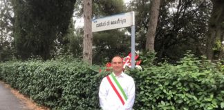 assessore Paolo Renna in via Vittime di nassiriya