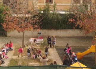 Ancona, Festa dell’Albero con i bambini della scuola dell’Infanzia Piaget