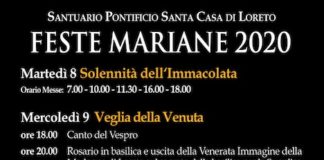 Loreto, le celebrazioni dall’8 al 10 dicembre 2020: ecco il programma