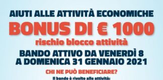Fano, dal Comune un bonus di 1.000 euro per le attività economiche