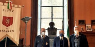 Recanati, incontro del Questore di Macerata con il Sindaco Bravi