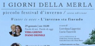 Macerata, “I Giorni della Merla”: tre gli appuntamenti on line