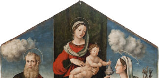 Fermo, restauro della “Madonna in trono con Bambino” di Vincenzo Pagani