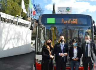 Purifygo, ad Ancona e Jesi quattro pullman “mangia smog” di Conerobus