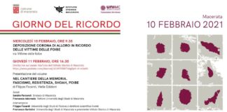 Macerata, Giorno del Ricordo 2021: le iniziative commemorative