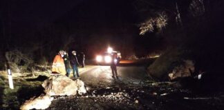 Macerata, chiusa la provinciale 29 “Collamato” per caduta massi