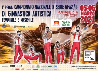 Ad Ancona il Campionato Serie A1-A2/B di ginnastica artistica 04-03-2021 giovanile ancona2021