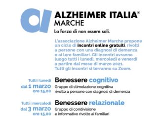 Ancona, Alzheimer: proseguono gli incontri online per malati e familiari