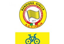 Bandiera gialla e ciclabile FIAB
