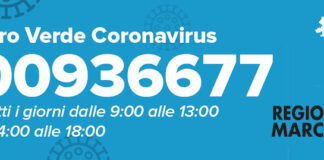Marche, Coronavirus: potenziato il numero verde e attivato un call-center