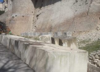 Corinaldo, iniziati i lavori di messa in sicurezza delle Mura