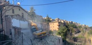 Nuove demolizioni Borgo San Giorgio a Camerino