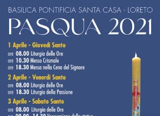 Santuario della Santa Casa di Loreto, le celebrazioni del Triduo Pasquale