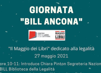 Giornata “Bill Ancona”, dedicata alla Legalità: il 27 maggio l’evento on line