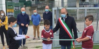 Folignano, inaugurato il campo sportivo di Piane di Morro