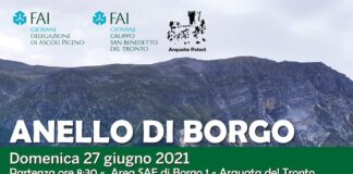 FAI Giovani del Piceno, Camminata all’Anello di Borgo