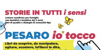Pesaro, “Storie in tutti i sensi”: incontri per bambini nelle Biblioteche di Quartiere