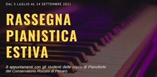 Pesaro, Rassegna pianistica estiva: il 7 e il 14 settembre ultimi concerti