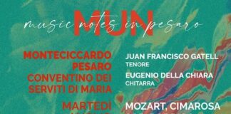 MUN – Music Notes in Pesaro, il 20 luglio concerto di Juan Francisco Gatell