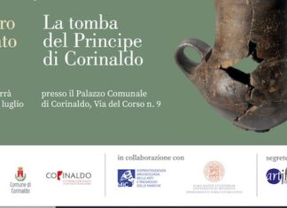 “Il tesoro ritrovato-La tomba del Principe di Corinaldo”, dal 25 luglio 2021 la mostra