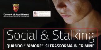 Ascoli, “Social & Stalking, quando l’amore si trasforma in crimine”