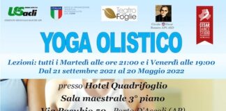 San Benedetto, dal 21 settembre riparte il Corso di Yoga olistico